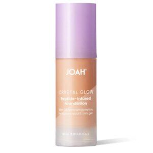 JOAH Crystal Glow Peptide-Infused Foundation + Primer - Light to Med - MC030